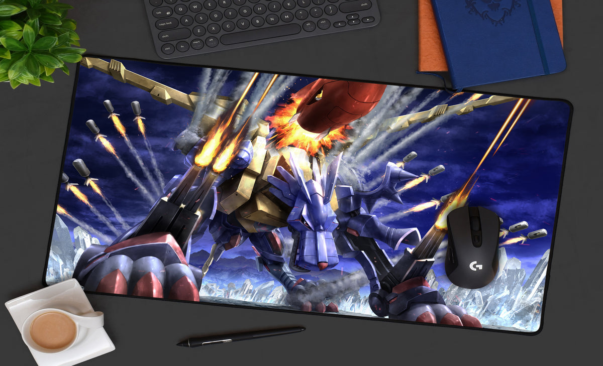 Metal Garurumon Playmat