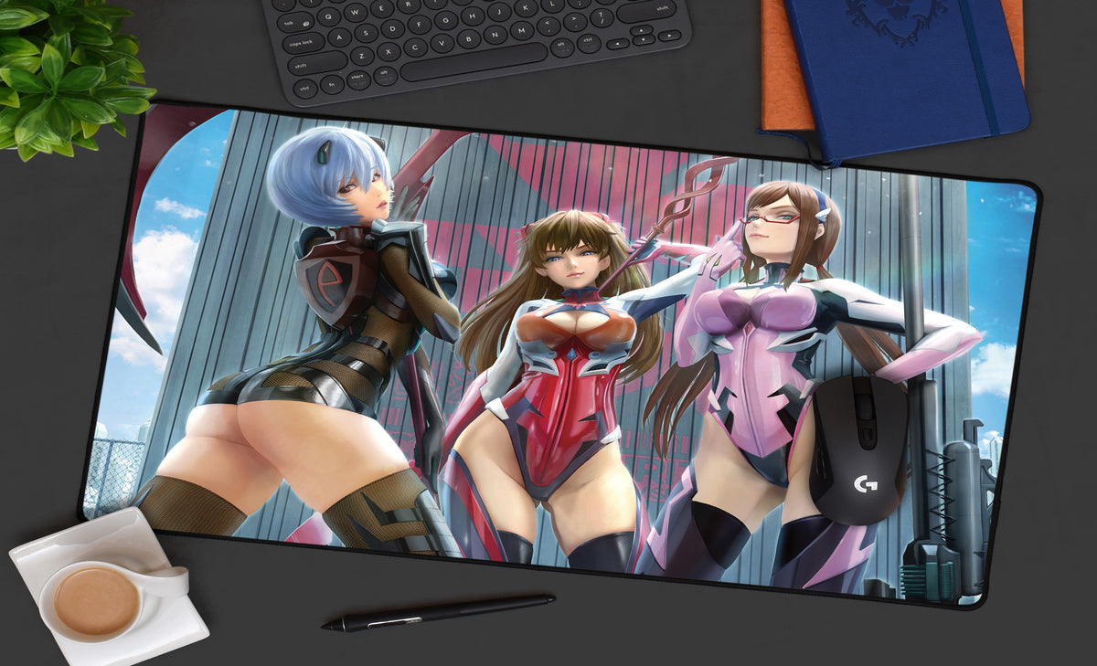 Evangelion Girls Playmat