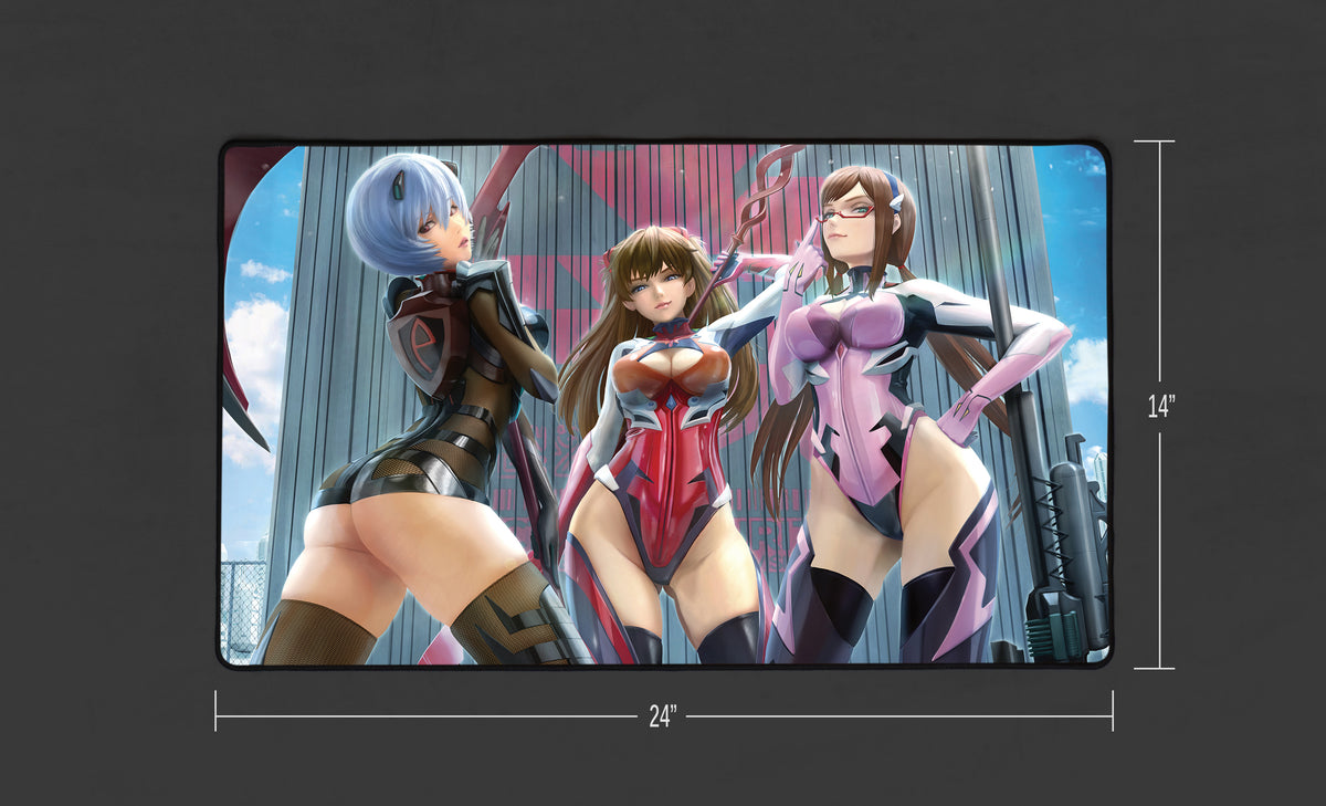 Evangelion Girls Playmat